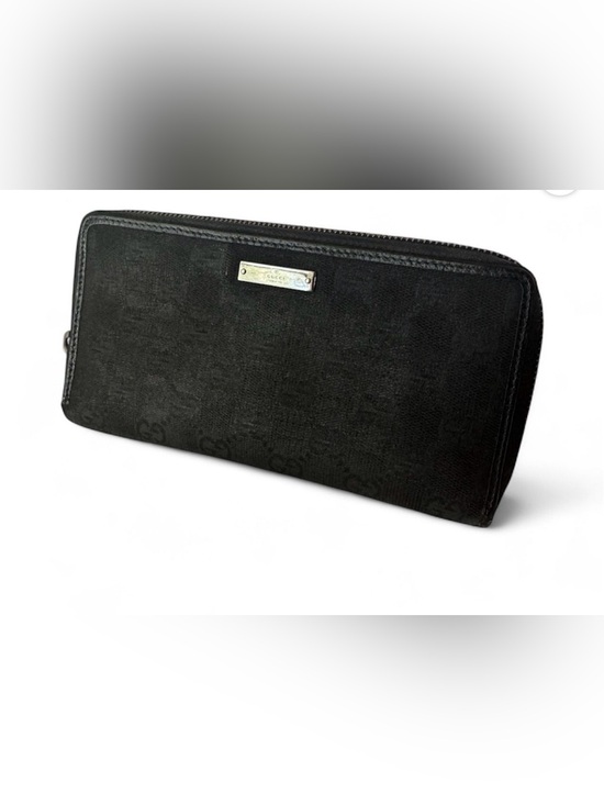Gucci Handbags - Gucci Canvas Zip Wallet